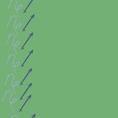 Renkli oklar ile kesintisiz soyut desen