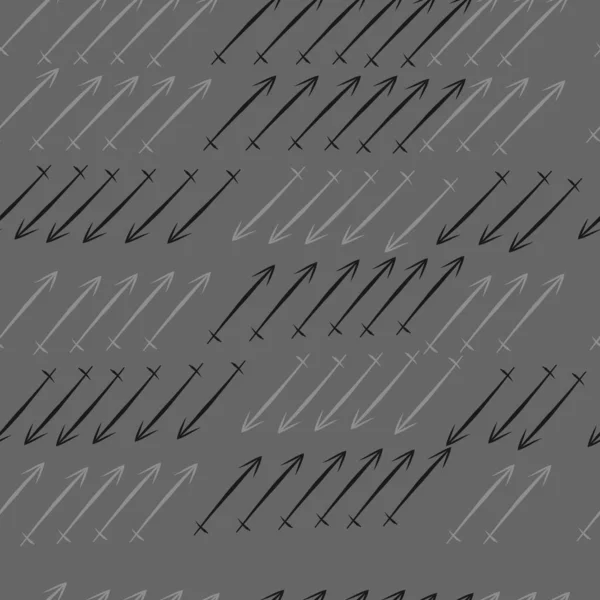 Nahtloses Muster Abstrakter Einfacher Markierungen — Stockvektor