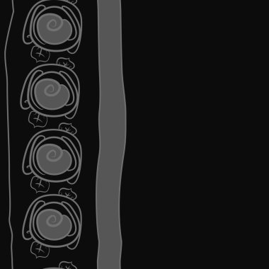 Soyut basit güllerin kusursuz deseni