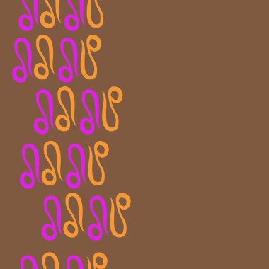 burçlar, aslanlar dikişsiz desen 