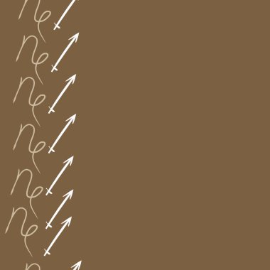 Renkli oklar ile kesintisiz soyut desen