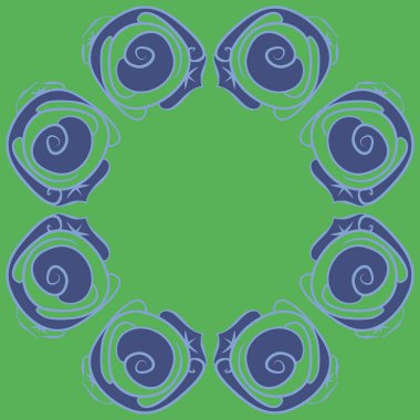 Soyut basit güllerin kusursuz deseni