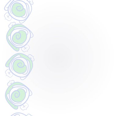 Dikişsiz soyut renkli çiçek deseni