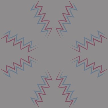 Burçlar, karalamalar, kova, kopya alanı desen. 