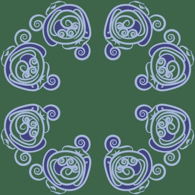 Soyut basit güllerin kusursuz deseni