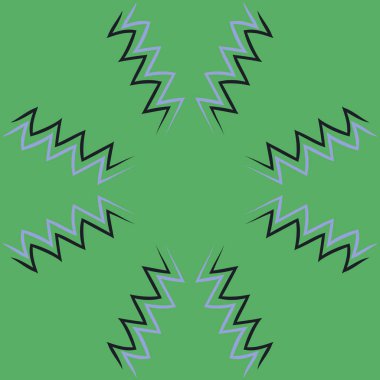 Burçlar, karalamalar, kova, kopya alanı desen. 