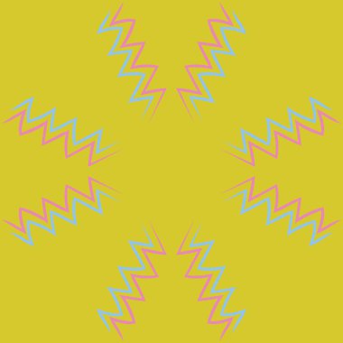 Burçlar, karalamalar, kova, kopya alanı desen. 