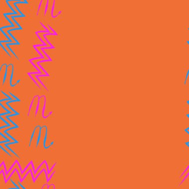 Akrep burçları şarkı lar, arka planda karalamalar