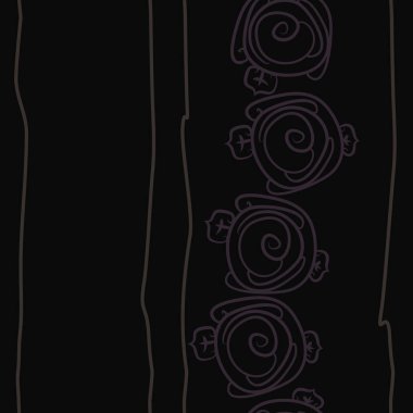 Soyut basit güllerin kusursuz deseni