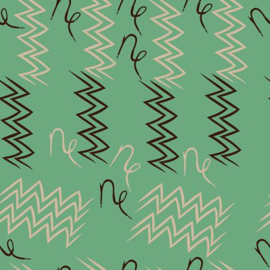 Soyut basit burçların kusursuz deseni 