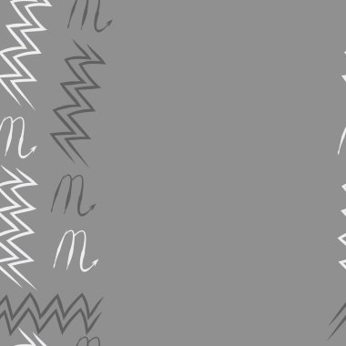 Akrep burçları şarkı lar, arka planda karalamalar