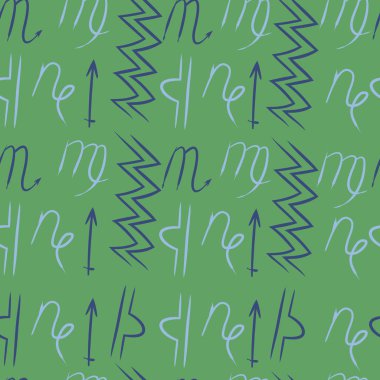 Soyut basit burçların kusursuz deseni 