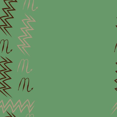 Akrep burçları şarkı lar, arka planda karalamalar