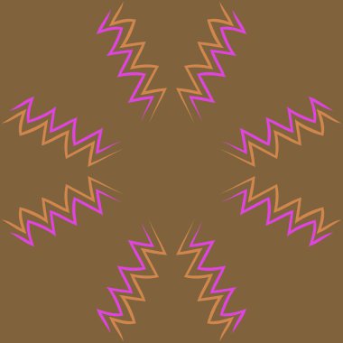 Burçlar, karalamalar, kova, kopya alanı desen. 