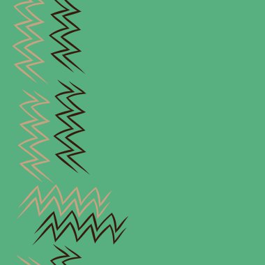 Soyut basit dalgaların kusursuz deseni