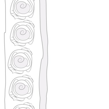 Soyut basit güllerin kusursuz deseni