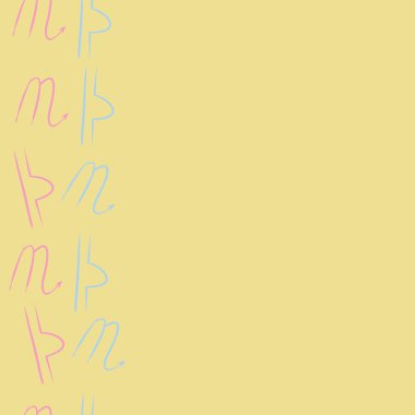 Burçlar, karalamalar, akrep, terazi, kopya alanı deseni. 