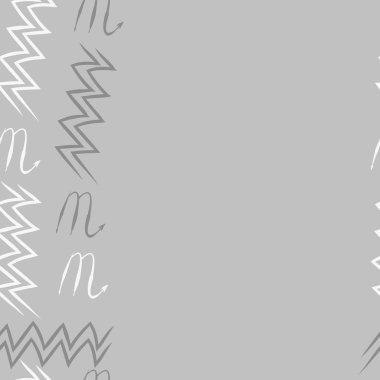 Akrep burçları şarkı lar, arka planda karalamalar