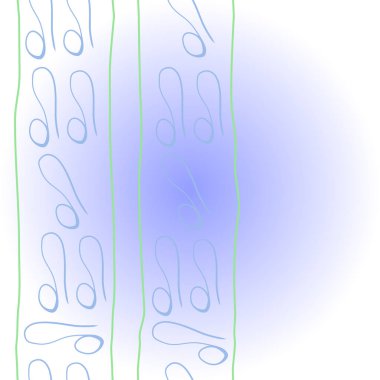 Renkli işaretler ile dikişsiz soyut desen