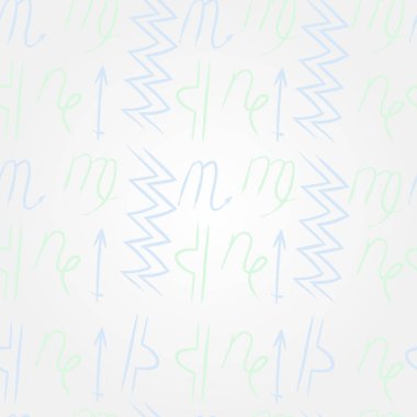 Soyut basit burçların kusursuz deseni 