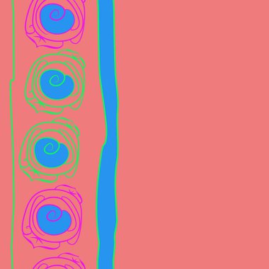 Soyut basit güllerin kusursuz deseni