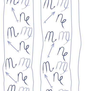 Akrep burçları şarkı lar, arka planda karalamalar