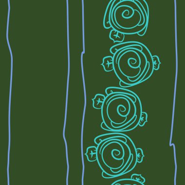 Soyut basit güllerin kusursuz deseni