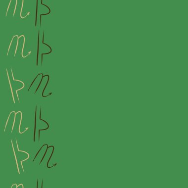 Burçlar, karalamalar, akrep, terazi, kopya alanı deseni. 