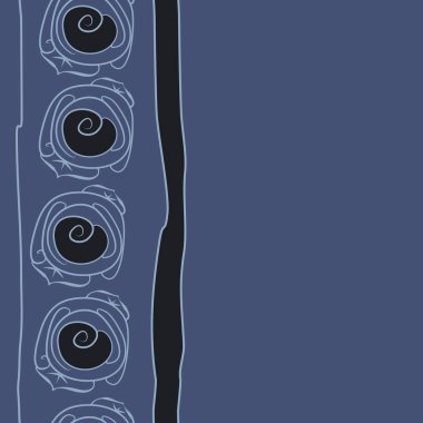 Soyut basit güllerin kusursuz deseni