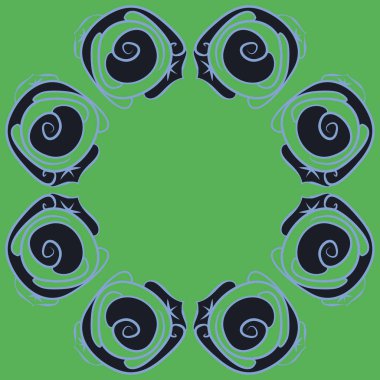 Soyut basit güllerin kusursuz deseni