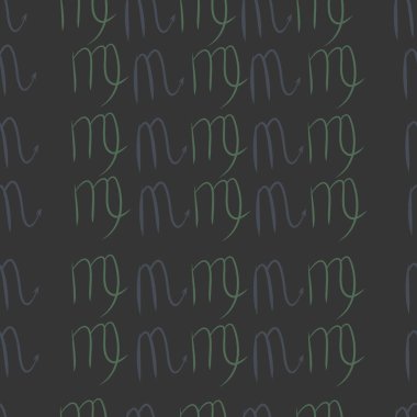 Akrep burçları şarkı lar, arka planda karalamalar