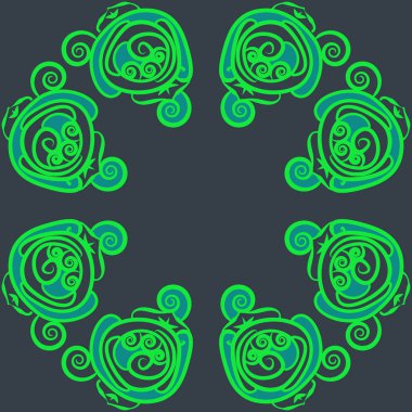 Soyut basit güllerin kusursuz deseni