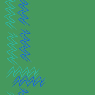 Soyut basit dalgaların kusursuz deseni