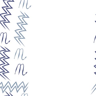 Akrep burçları şarkı lar, arka planda karalamalar