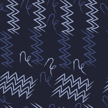 Soyut basit burçların kusursuz deseni 