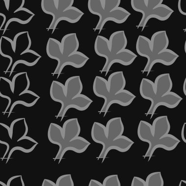 Soyut renkli yaprakları Dikişsiz deseni