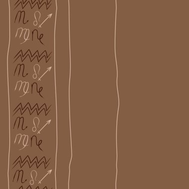 Soyut basit in dikişsiz deseni 