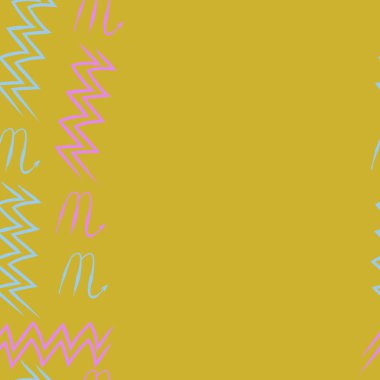 Akrep burçları şarkı lar, arka planda karalamalar