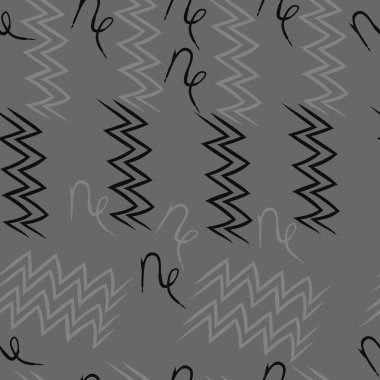 Soyut basit burçların kusursuz deseni 