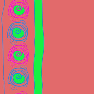 Soyut basit güllerin kusursuz deseni