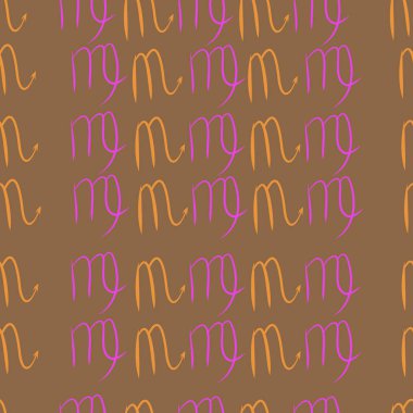 Akrep burçları şarkı lar, arka planda karalamalar