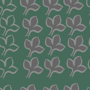 Soyut renkli yaprakları Dikişsiz deseni