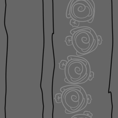 Soyut basit güllerin kusursuz deseni