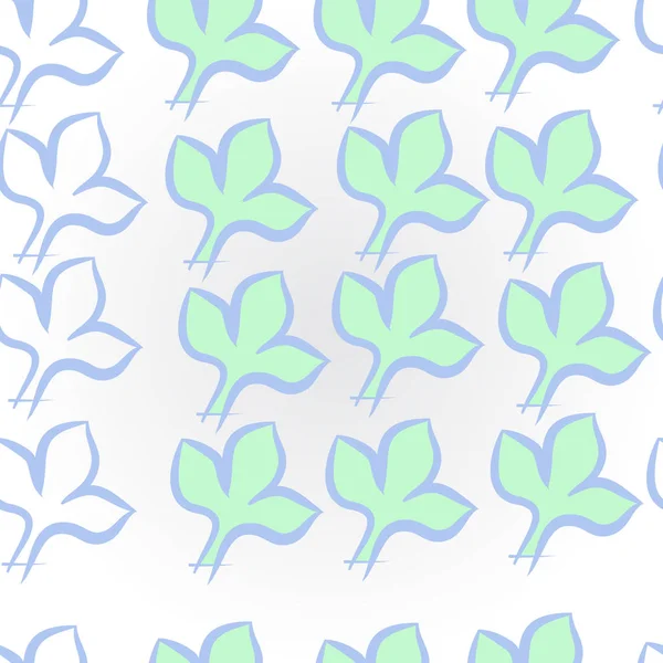 Soyut renkli yaprakları Dikişsiz deseni