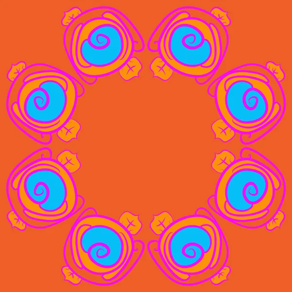 Soyut basit güllerin kusursuz deseni