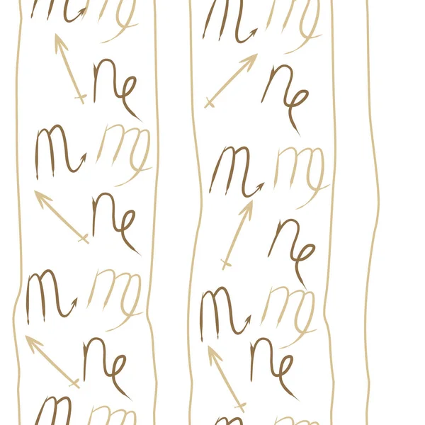 Akrep burçları şarkı lar, arka planda karalamalar