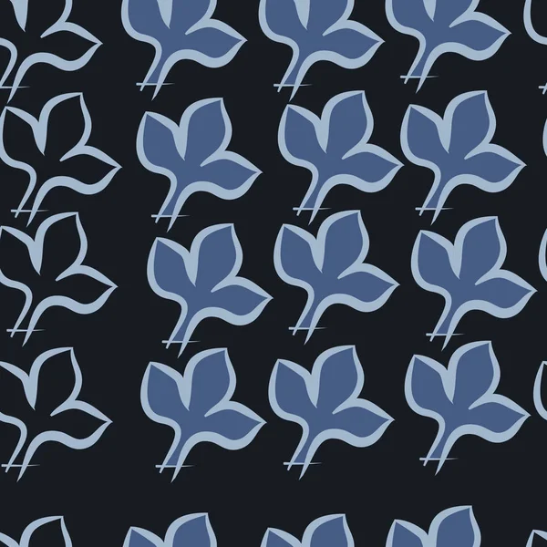 Soyut renkli yaprakları Dikişsiz deseni