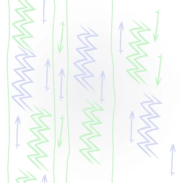 Padrão Vertical Sem Costura Signos Zodíaco Doodles Objeto Gêmeos Aquário —  Vetores de Stock