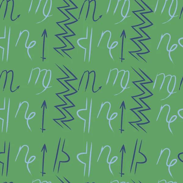 Soyut basit burçların kusursuz deseni 