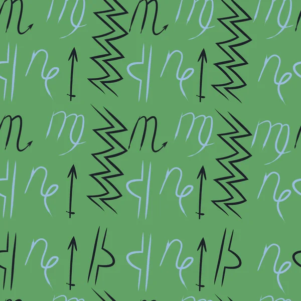 Soyut basit burçların kusursuz deseni 